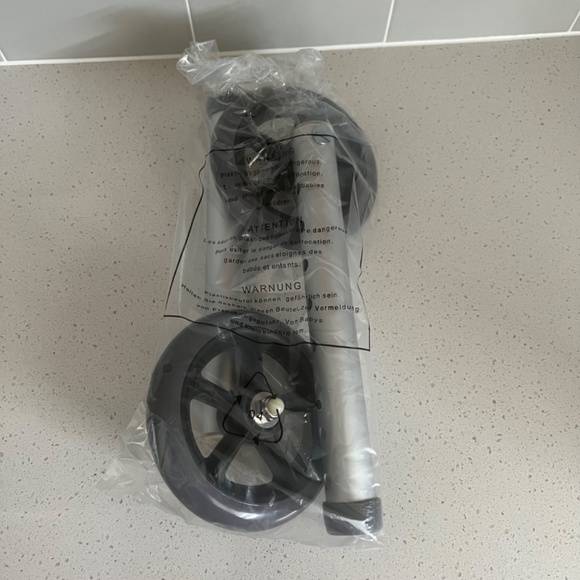 Carex Walker Wheels With Leg Extensions (2)--Size 5" - Picture 6 of 7